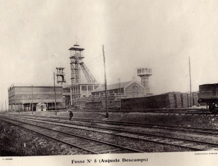 La fosse N8  en 1925