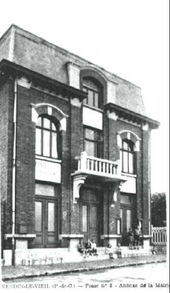 La Mairie Annexe à la fosse N8  en 1933