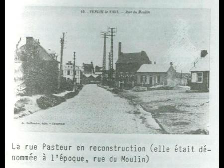 La rue Pasteur en 1924