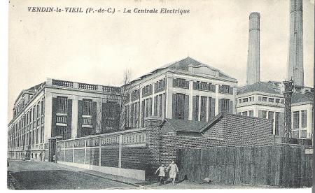  La Centrale de VENDIN dans les années 1920.