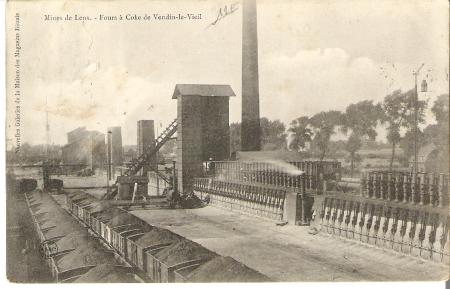 Les fours à coke en 1904.