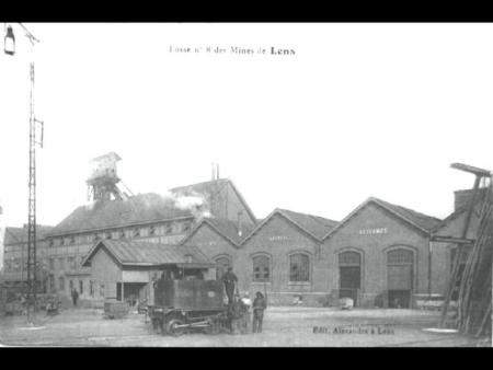 La fosse N 8  vers 1905