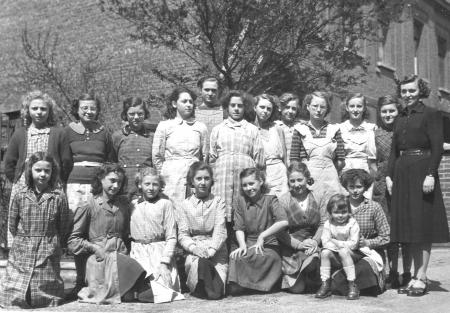 Année 1950-51 - Classe de Mlle LUCHET