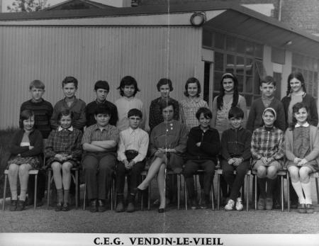 Année 1971-72. CEG Centre