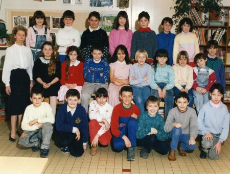 Classe de Mme MERIAUX - 1987-88