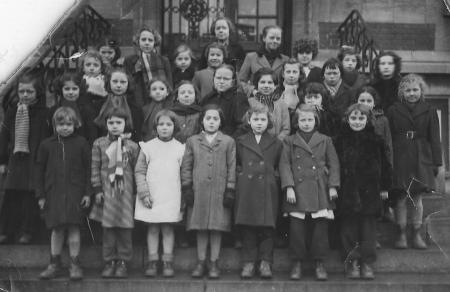 Année 1955-56- Classe de Mme ANGLADE