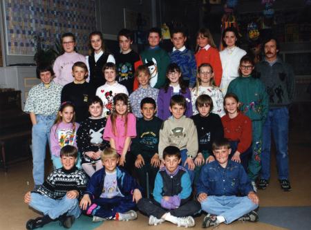 Classe de Mr DELESALLE - 1990-91