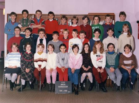Année 1985-86 - College 5C