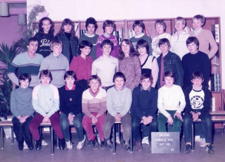Annee 1982-83 - College 4D
