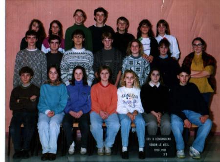 College 1990-91 - 3 B