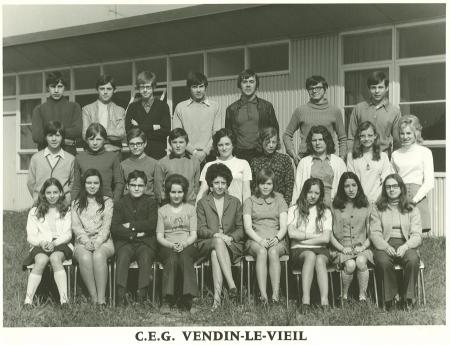 Année 1969-70- CEG Centre