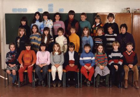 Classe de Mme SCILIRONI - 1982-83