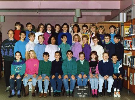 Année 1988-89 - College 4D