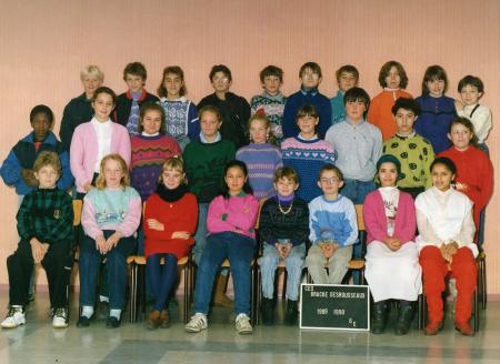 Année 1989-90- College 6 E
