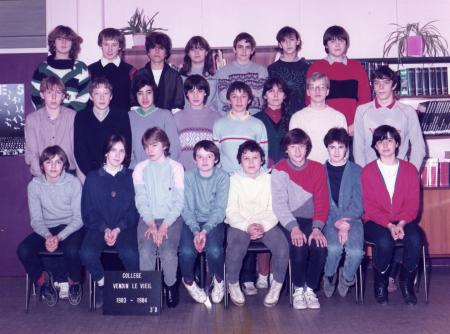 Collège  1983-84 - 3 D