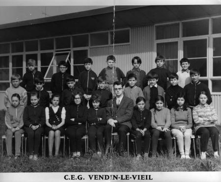 Année 1970-71 - CEG Centre 6B