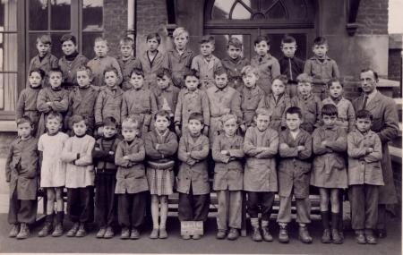 Année 1954-55- Classe de Mr MURAT