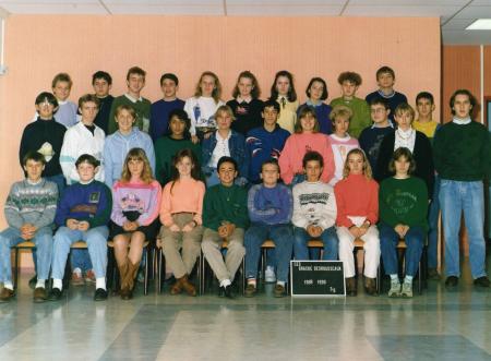Collège - 1989-90 - 3 D