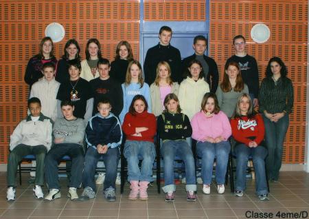 Année 2004-05 - College 4 D