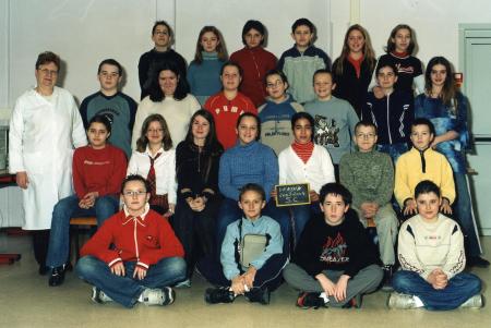 Année 2003-04 - College 5 C