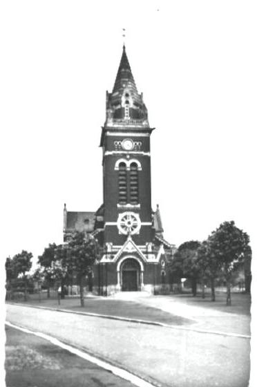 L'église du centre dans les années 1960