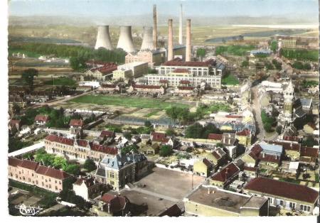 Le Centre de VENDIN dans les années 1950